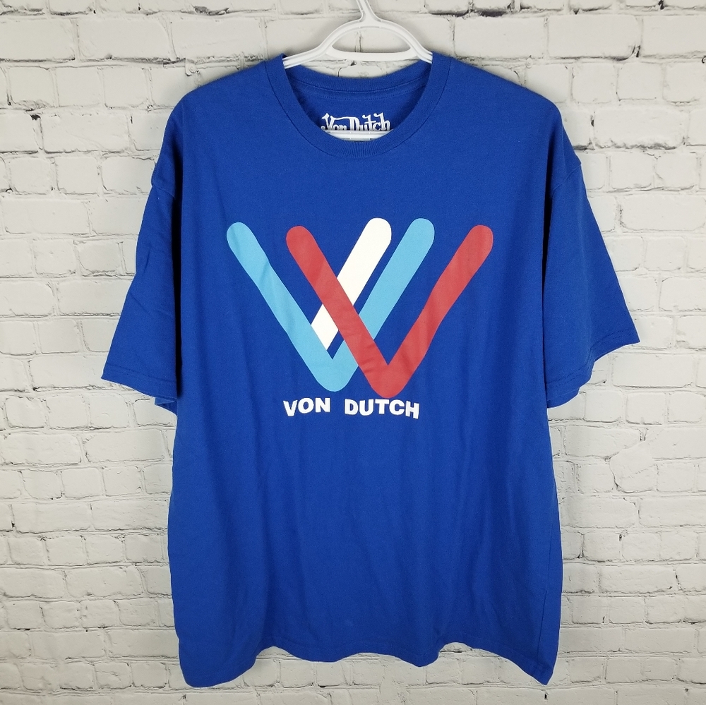 VON DUTCH | logo spellout short sleeve tee t-shirt